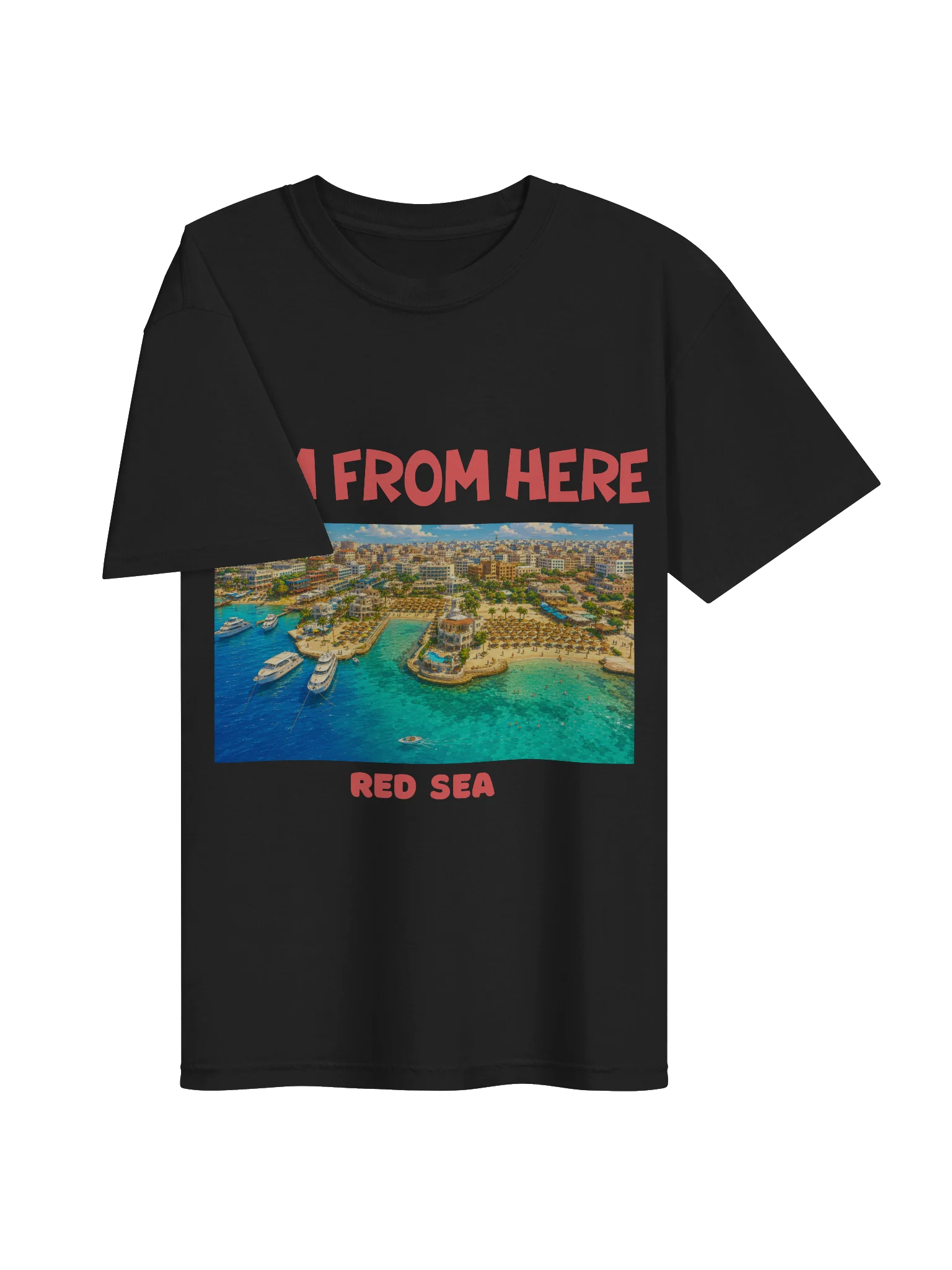 Red Sea T-Shirt (Heavyweight Fabric) product image (3)