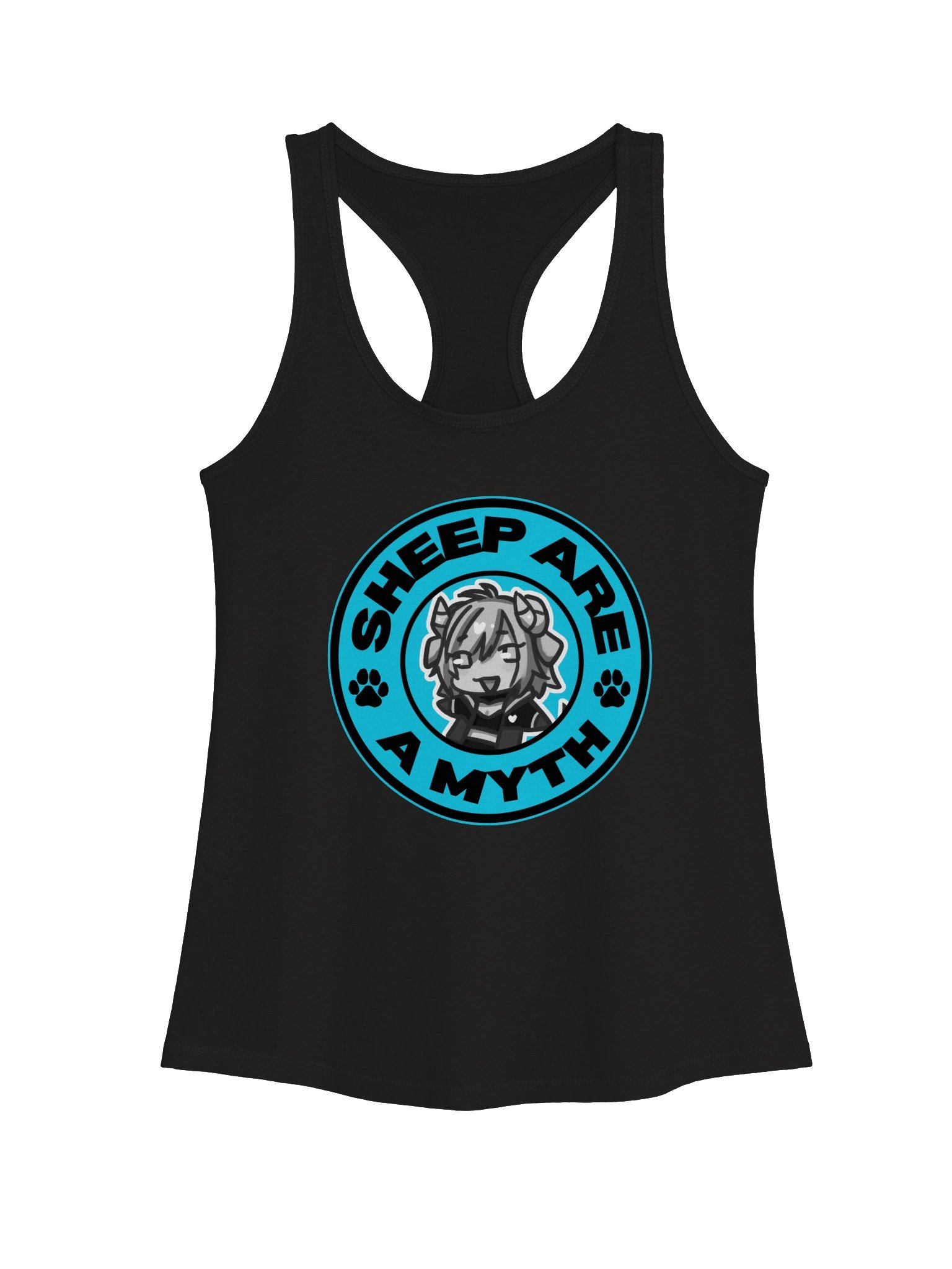 Sheep circle racerback product image (1)