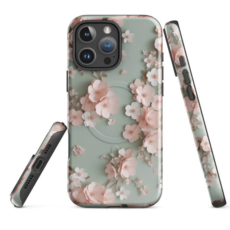 SAKURA PAPER FLOWER MagSafe® Phone Case for iPhones® product image (3)