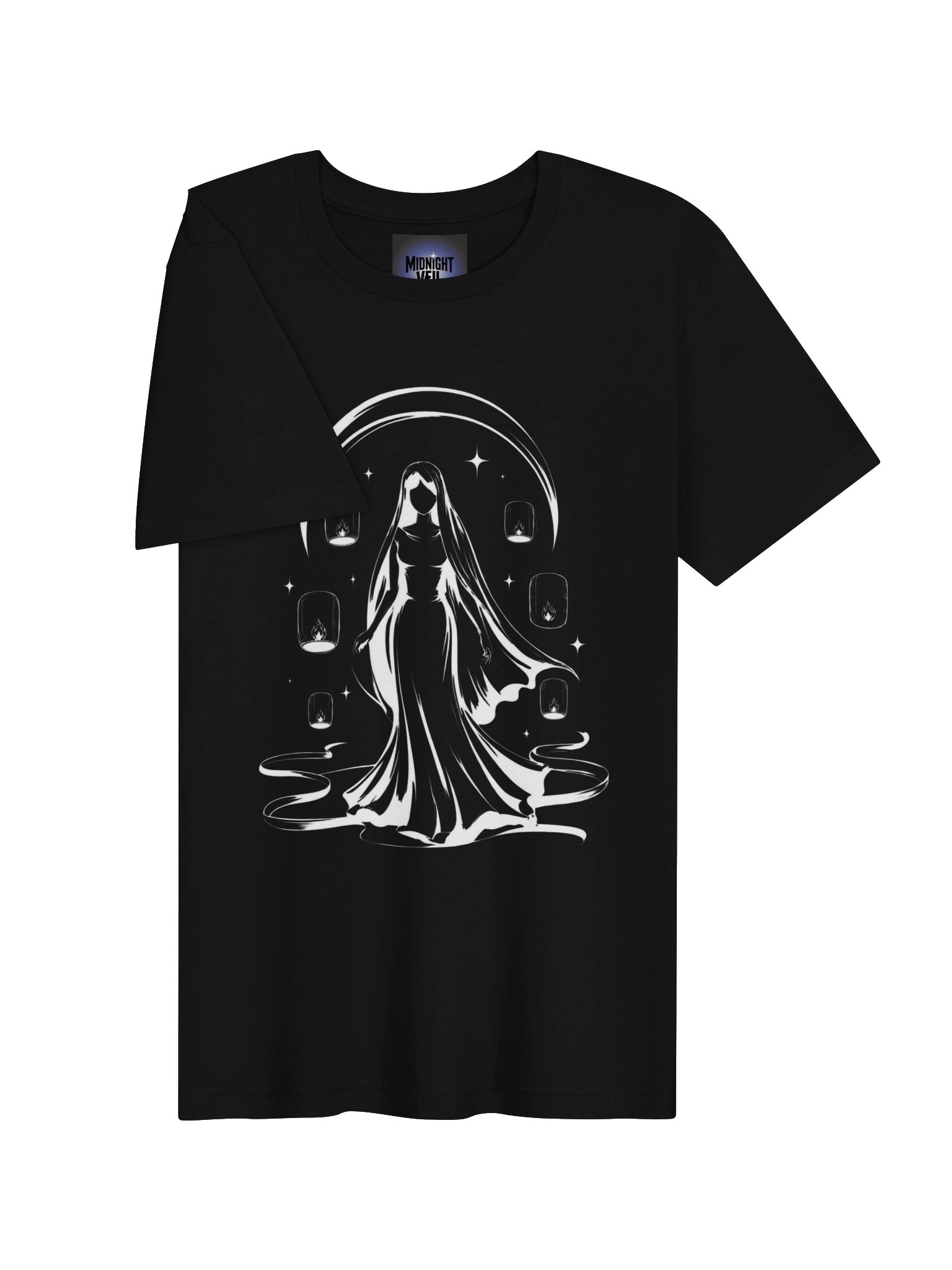 Midnight Veil Lantern Spirit T-Shirt product image (24)