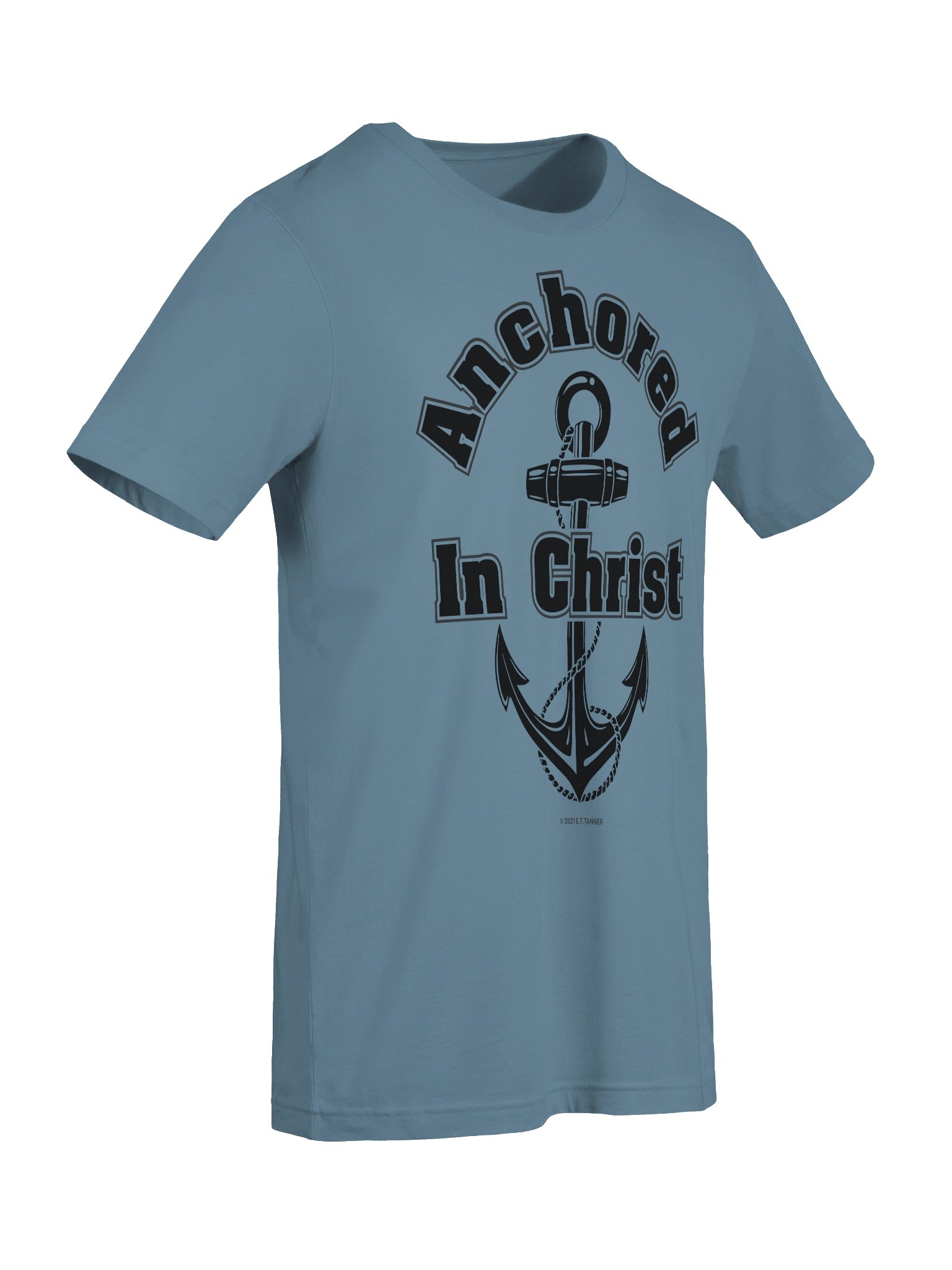 Anchored In Christ Blk, T-Shirt product image (7)