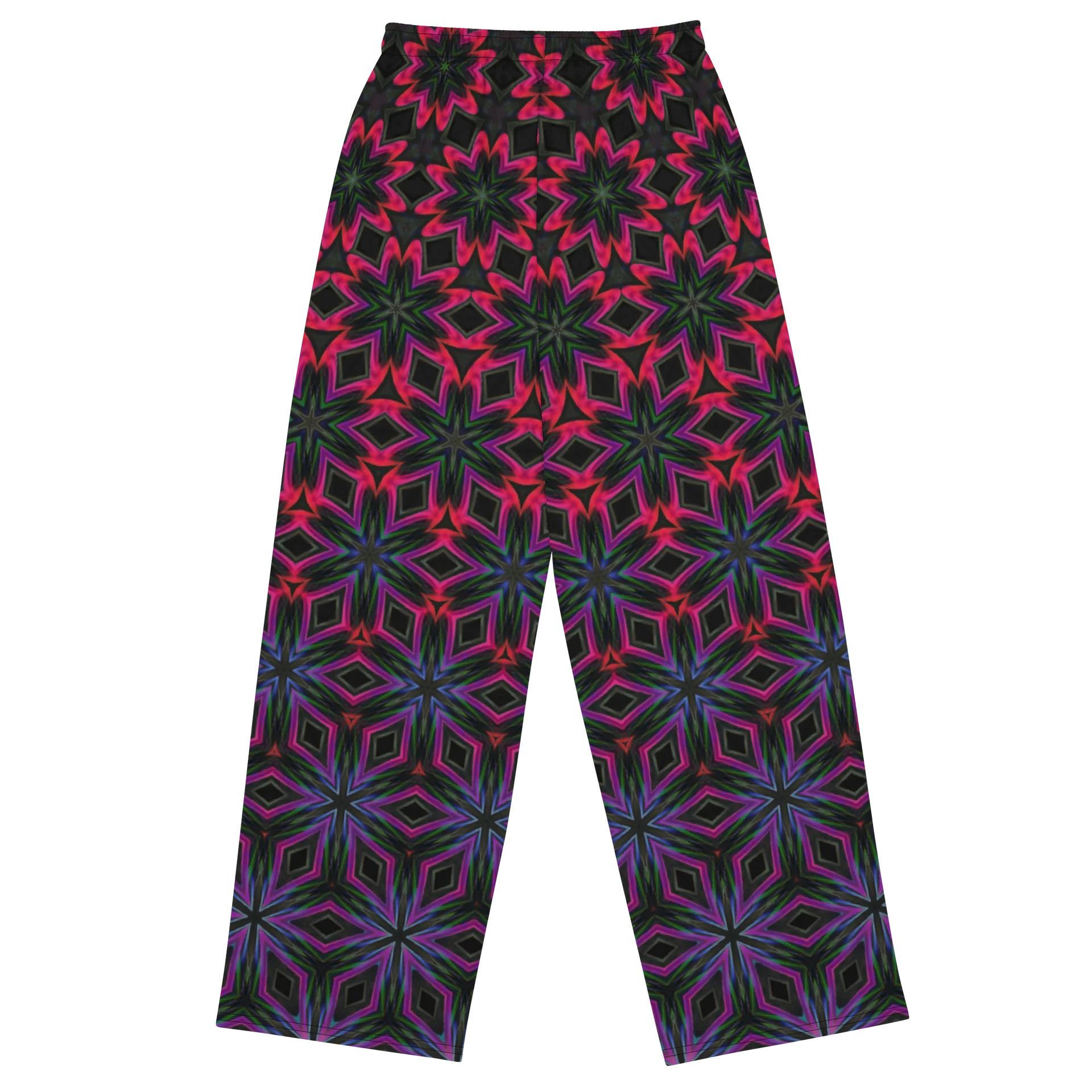 Cosmic Kaleidoscope Unisex Wide-Leg Lounge Pants product image (3)