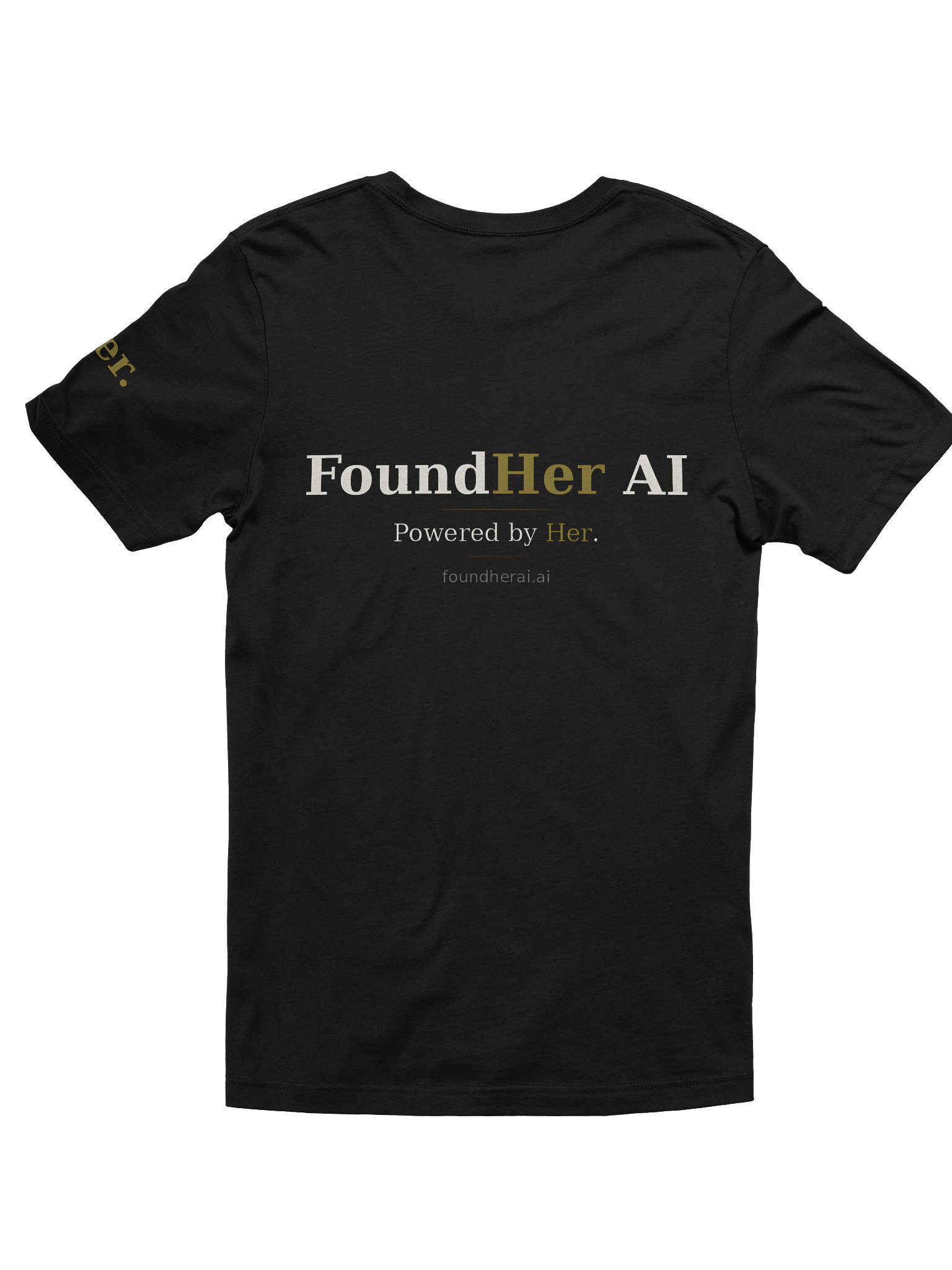 The Black FoundHer Tee product image (2)
