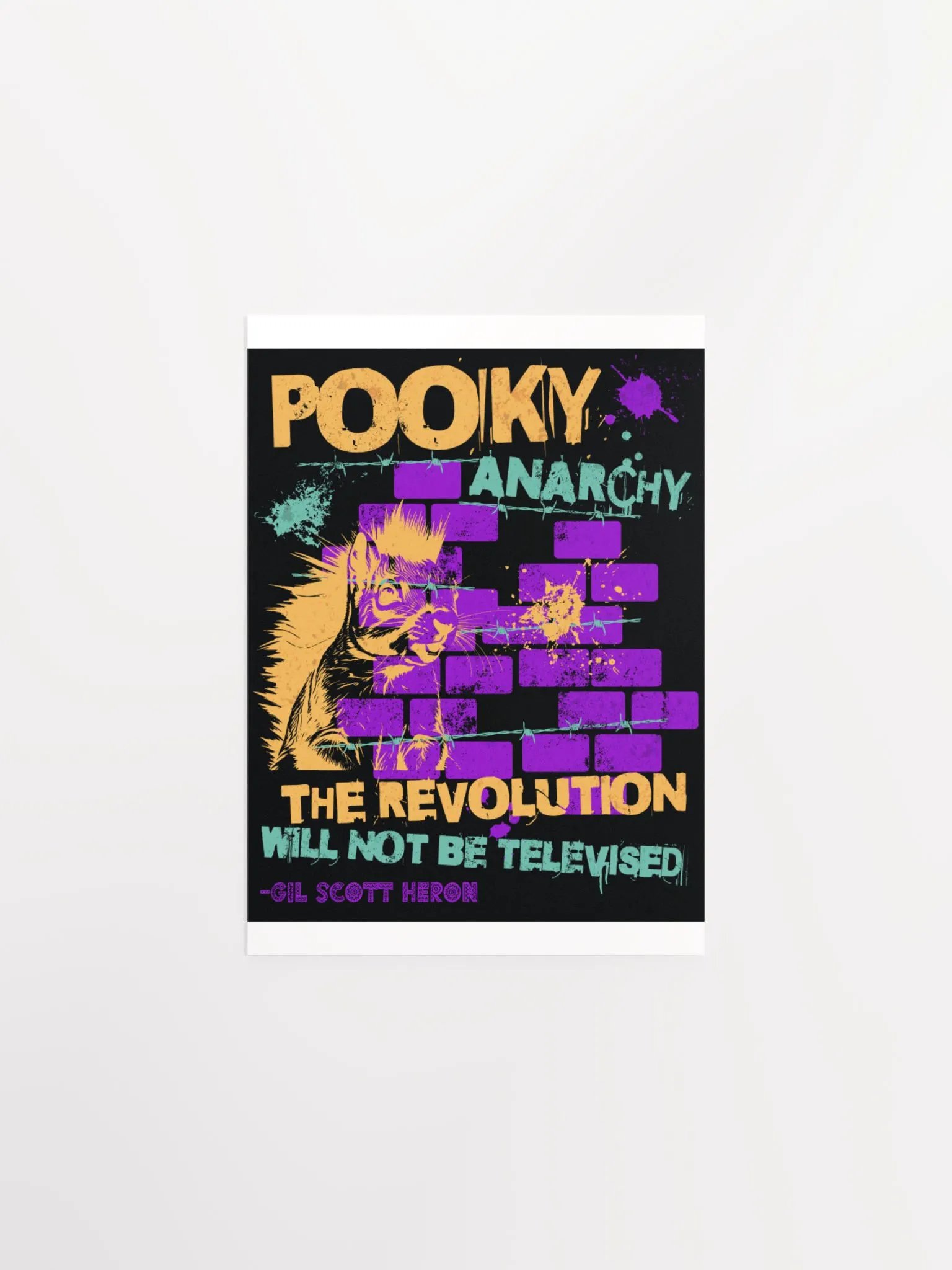 Pooky's Anarchy Revolution Poster product image (4)