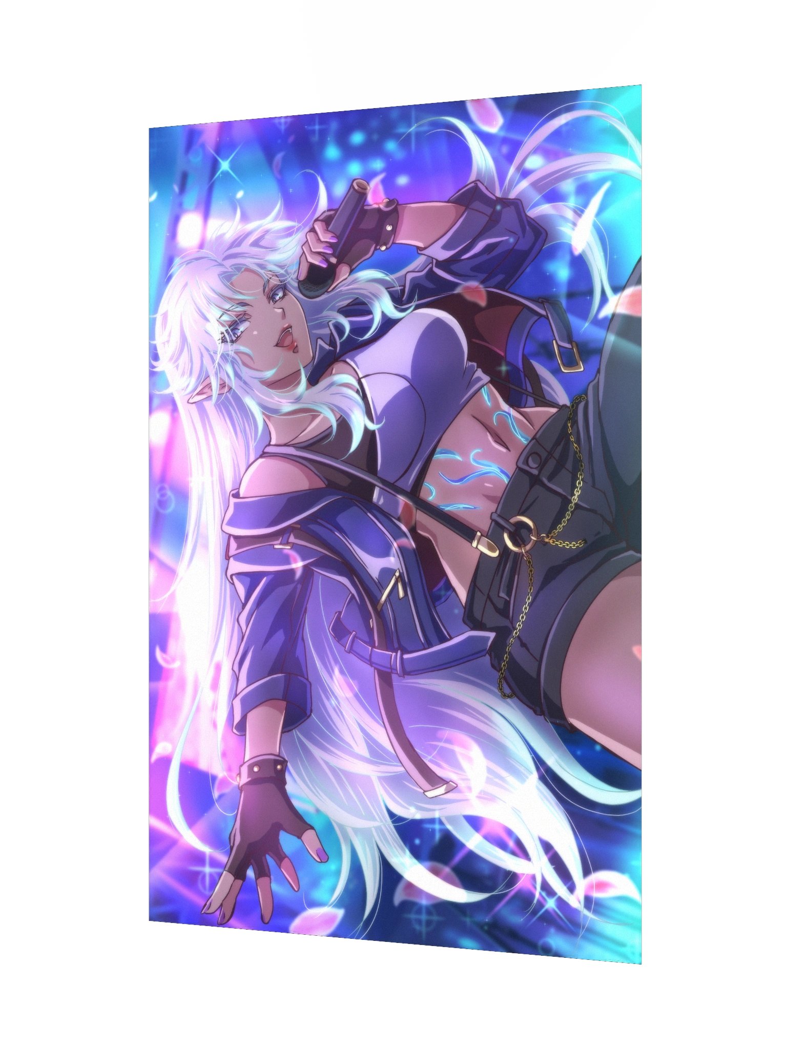 "Starlit Bloom" Matte Paper Poster product image (6)