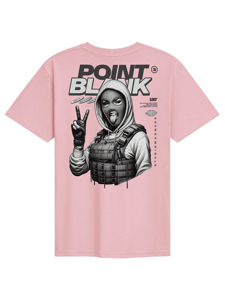 Point Blank T-Shirt | VOID Club x Comfort Colors Heavyweight Garment-Dyed Tee product image (1)