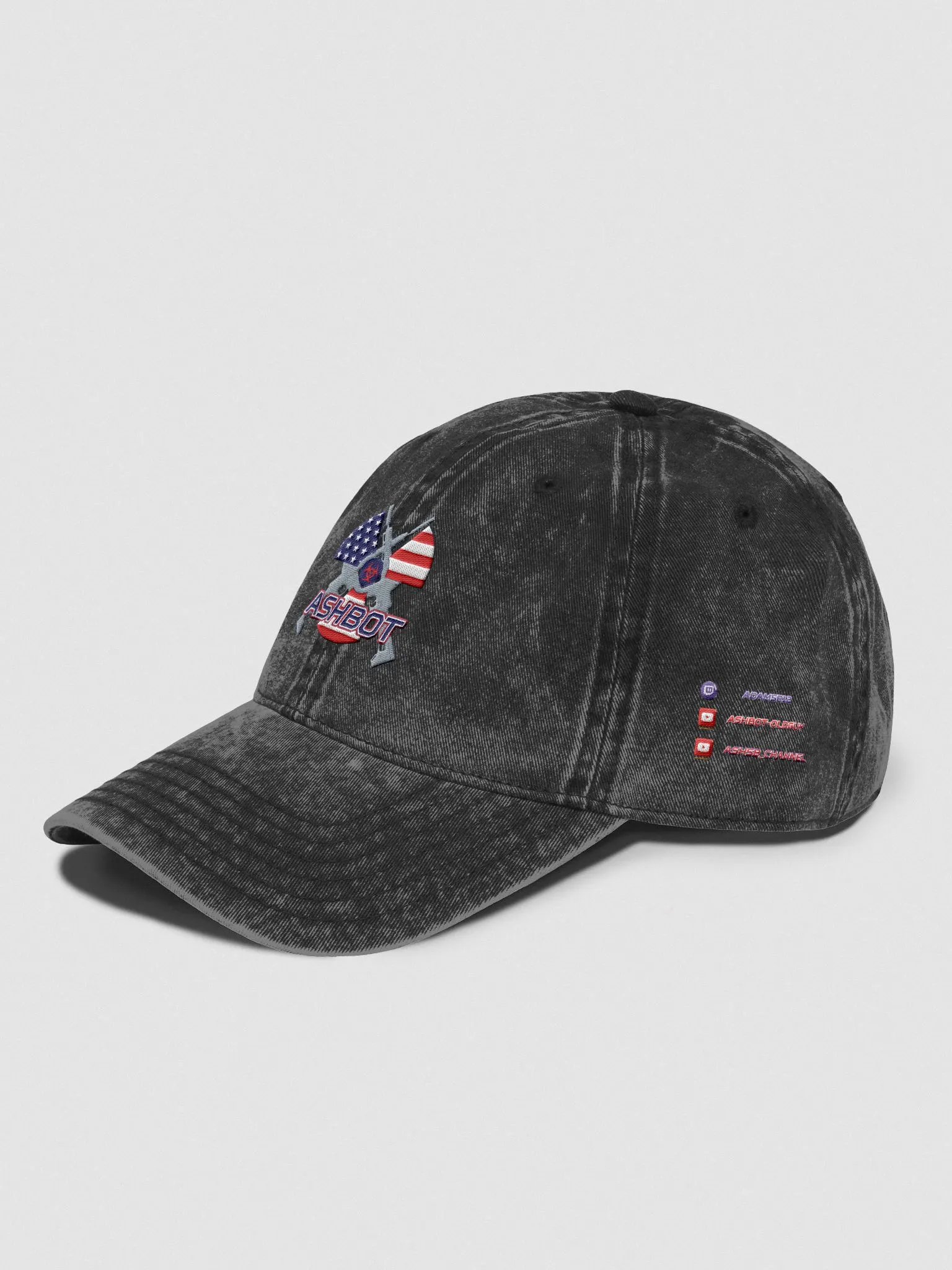 ASHBOT DAD HAT (Embroidered) product image (3)