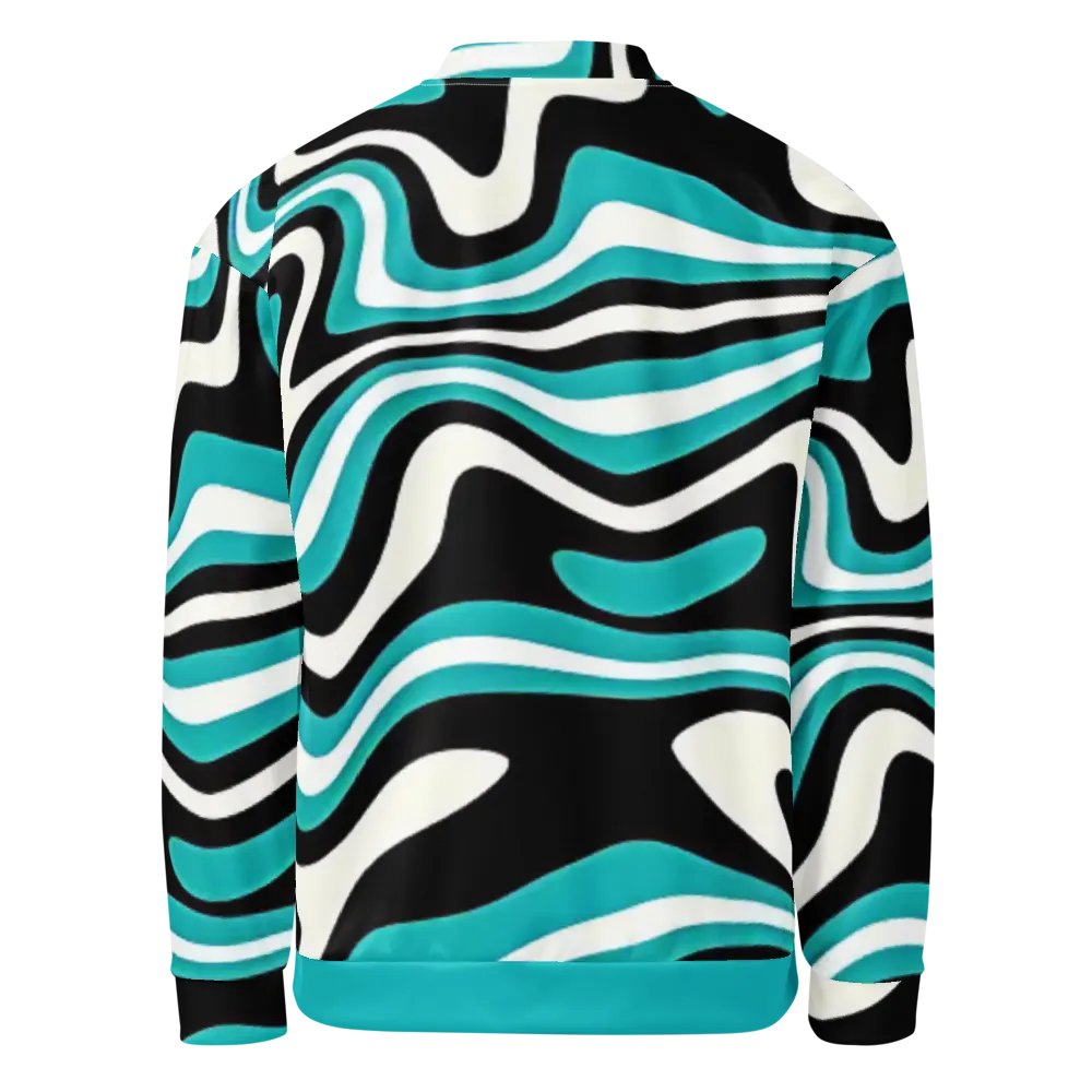 Fluidity Unleashed Bomber Jacket product image (2)