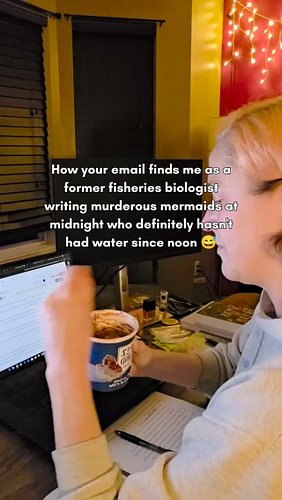 It may not find me well, but it'll find me 💙

If you're new here, Hi! I'm the author of the Speak The Ocean series: spicy sci...