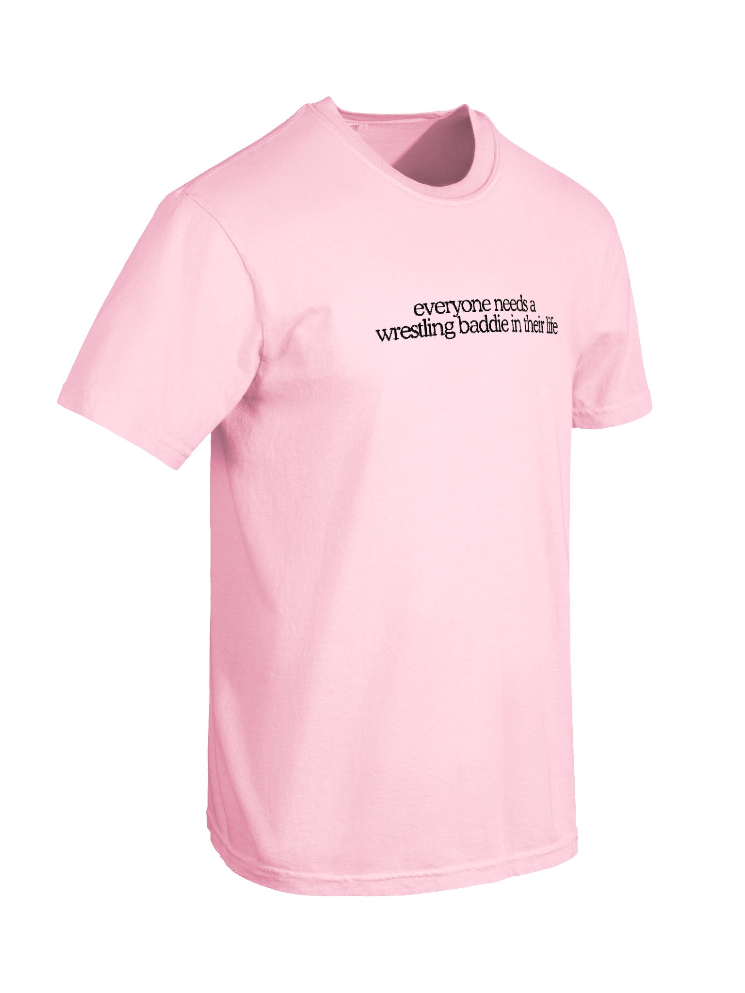 Everyone Needs A Wrestling Baddie In Their Life Embroidered Short Sleeved T-Shirt product image (20)