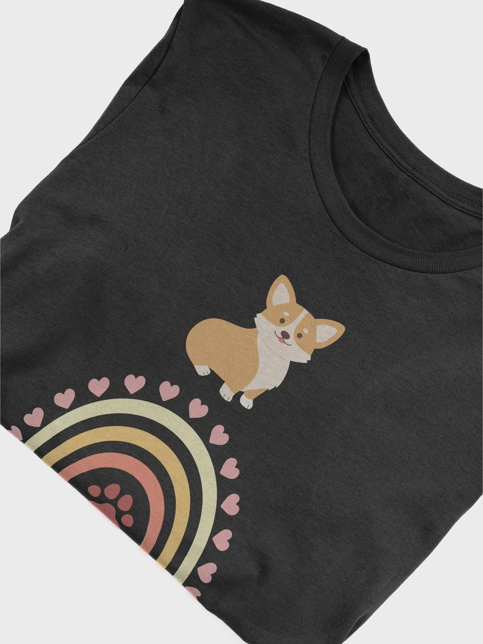Rainbow Corgi Dog Mom T-Shirt product image (30)