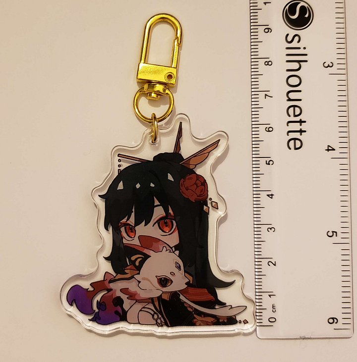 Miaki and Honoo Keychain product image (2)