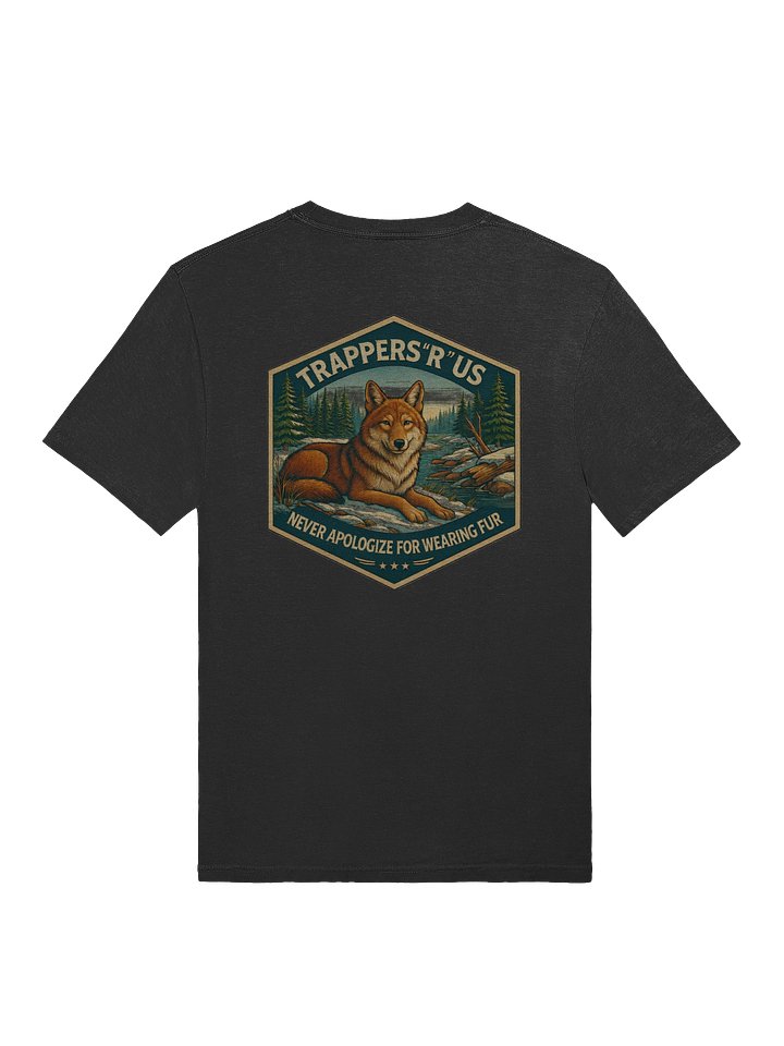 Never Apologize Pocket Tee - Dark product image (6)