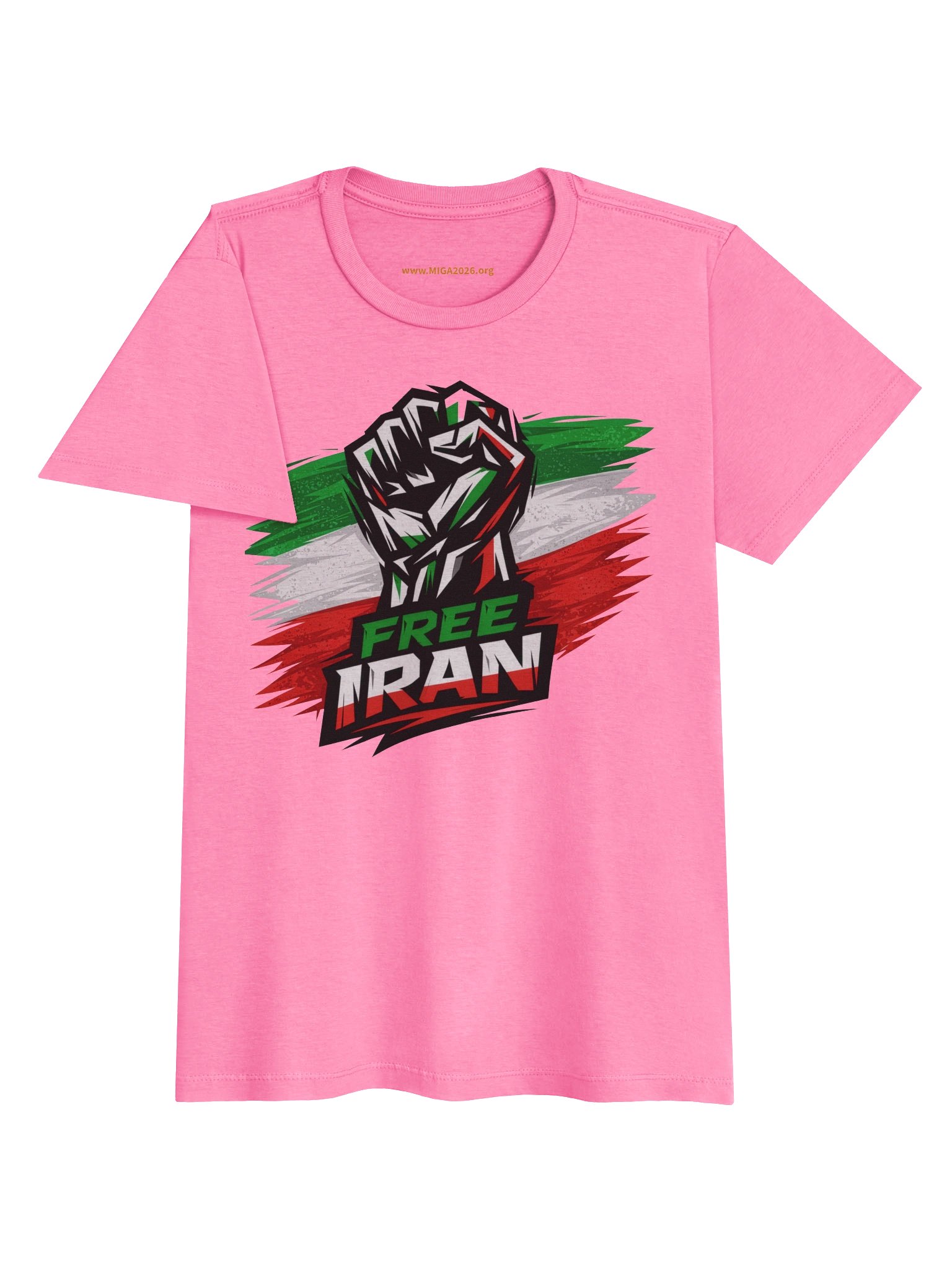 Free Iran Flag Pride Women's Semi-Fitted Shirt product image (23)