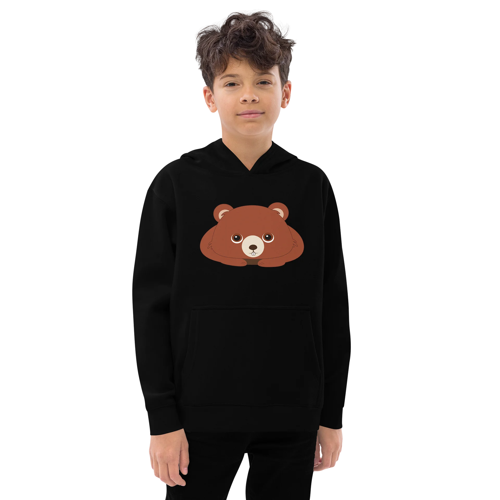 Woodland Animal Friends Beaver Youth Pullover product image (1)