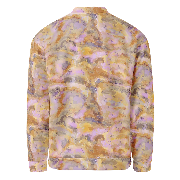 Marbled Pastel Dreams Bomber Jacket product image (2)