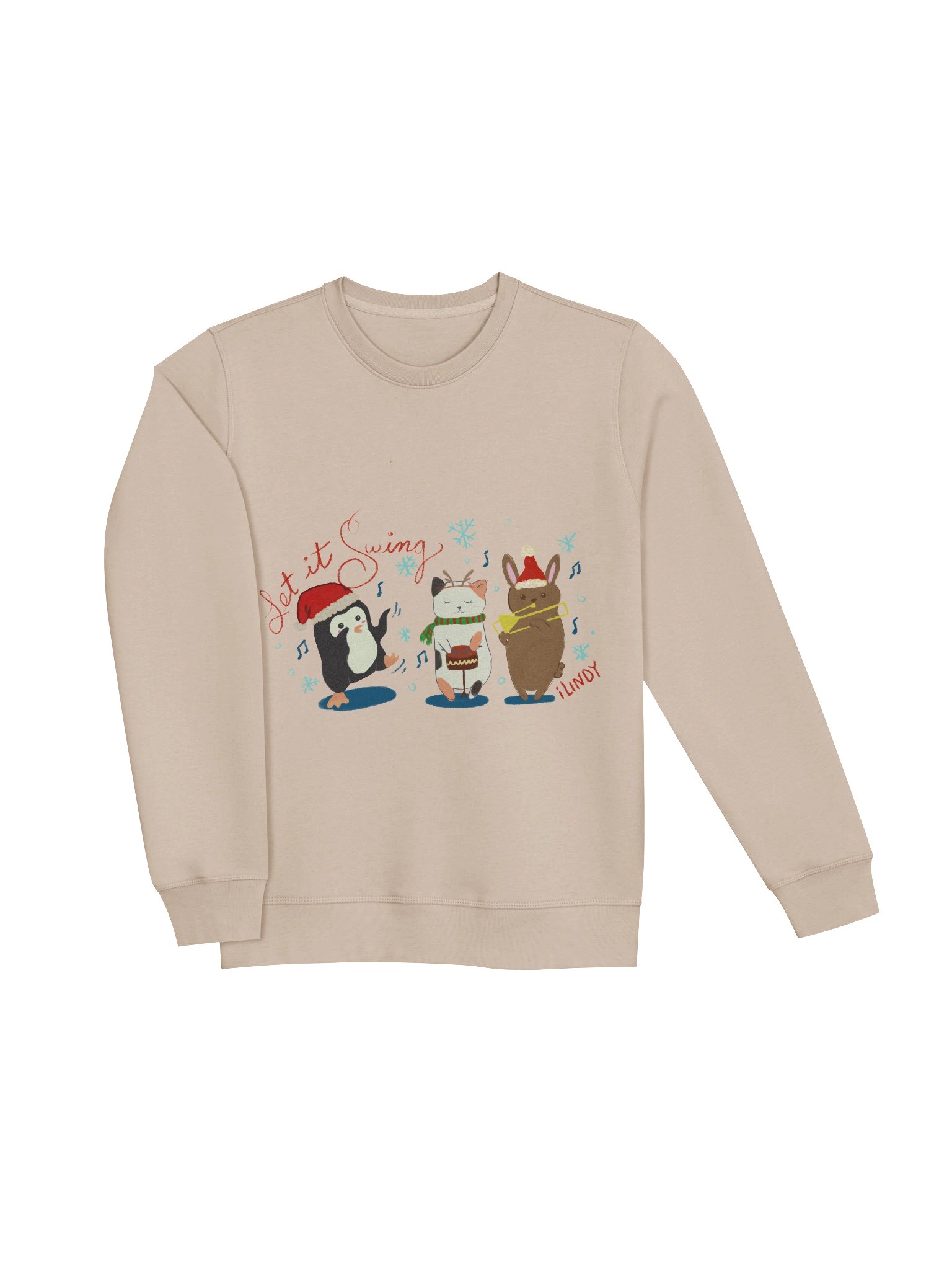 Let it Swing Christmas Sweatshirt product image (8)