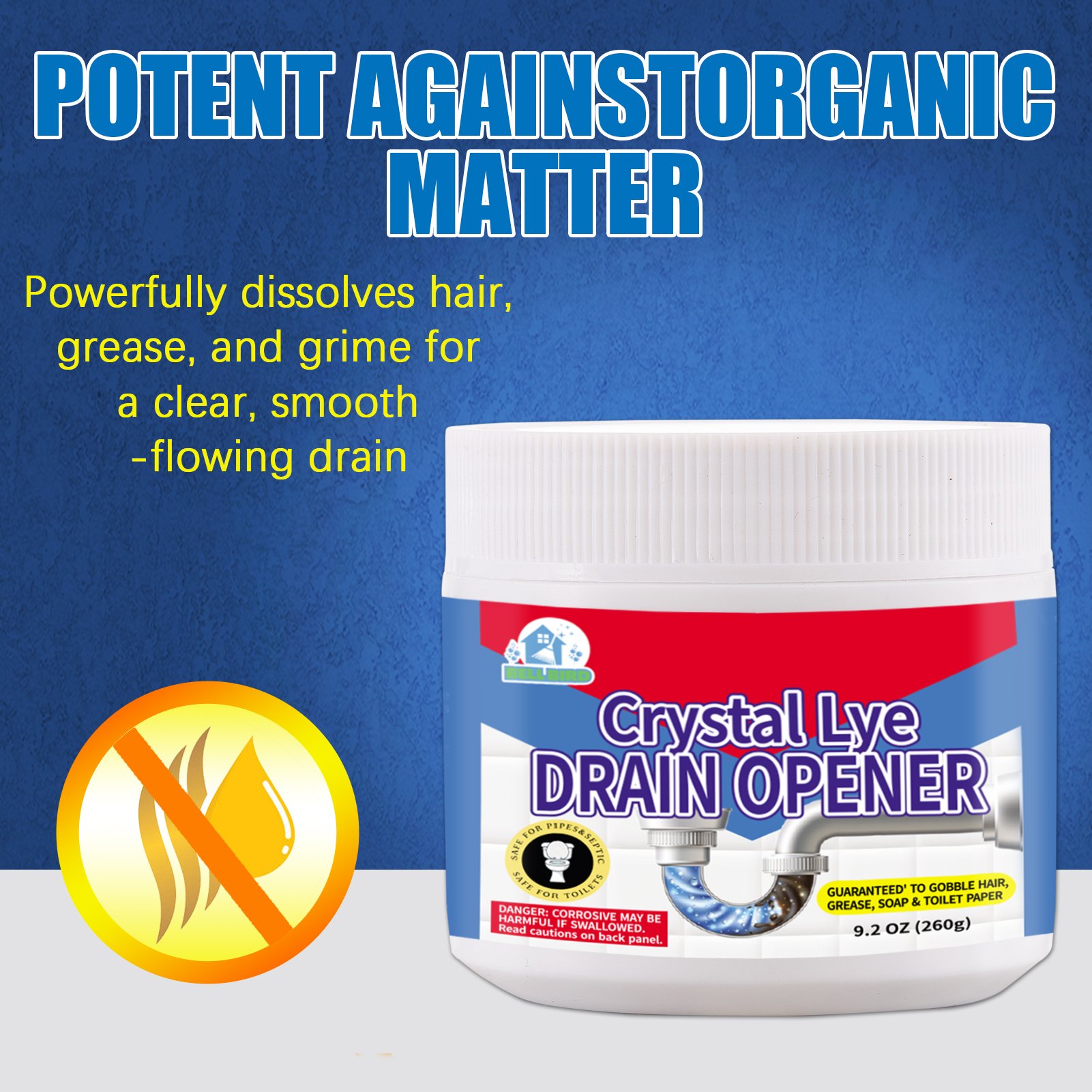 Crystal Lye Drain Opener (2 PSC) product image (3)