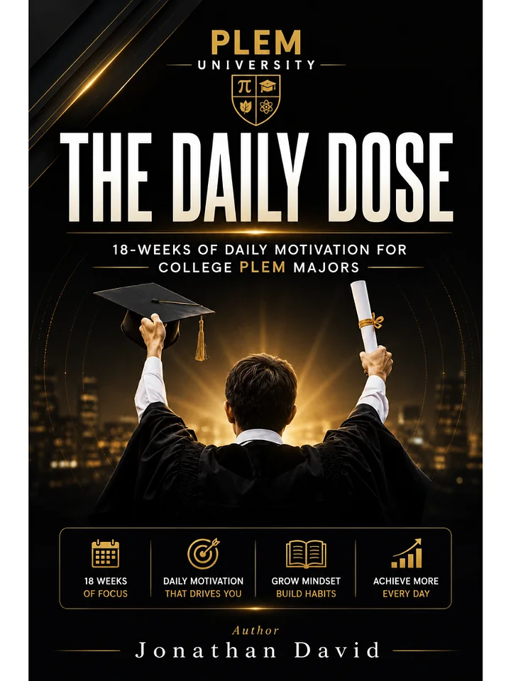 The Daily Dose (Volume 1): 18-Weeks of Daily Motivation for STEM Majors product image (1)