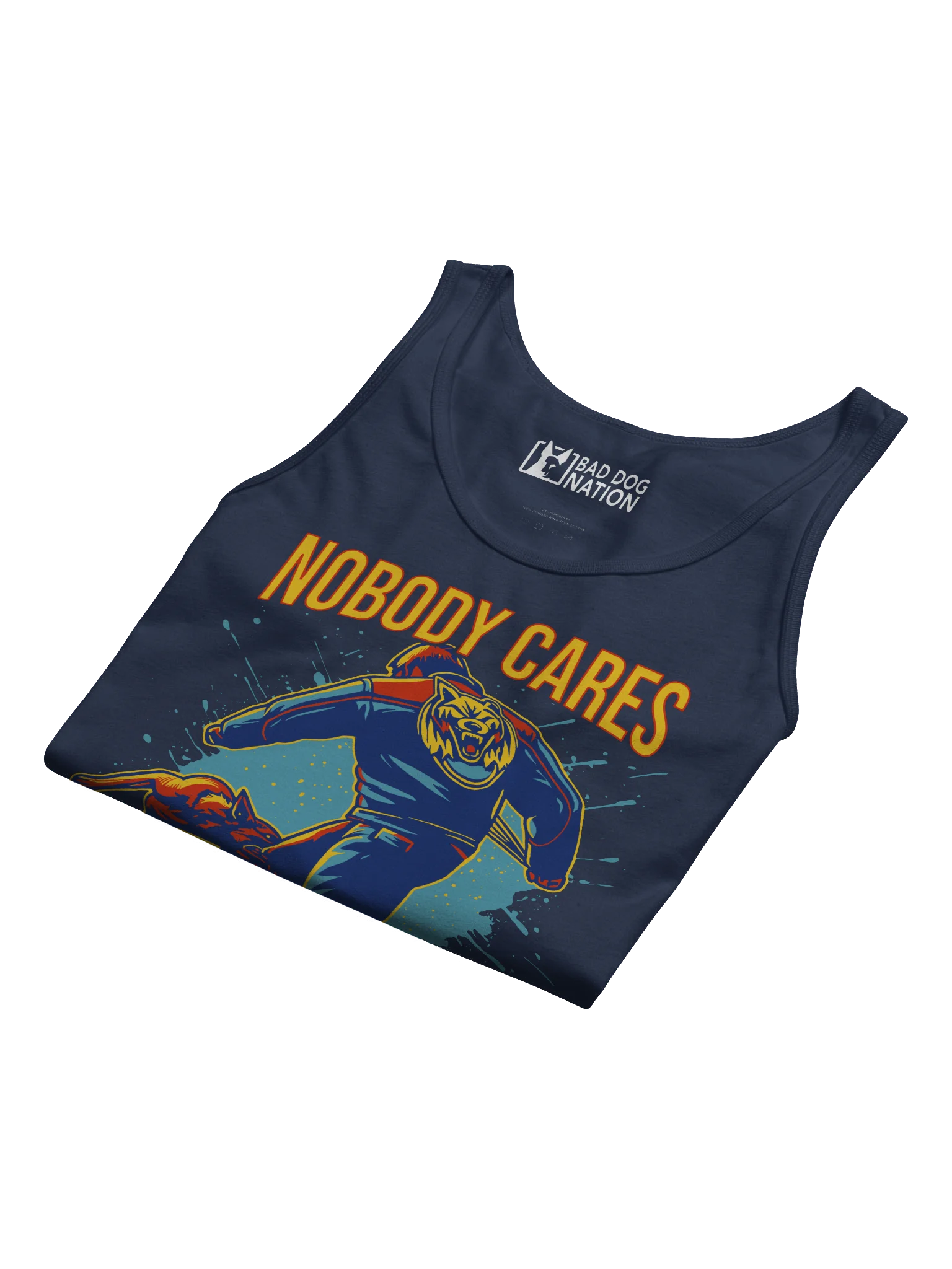 Nobody Cares Train Harder - Premium Unisex Tank Top product image (3)