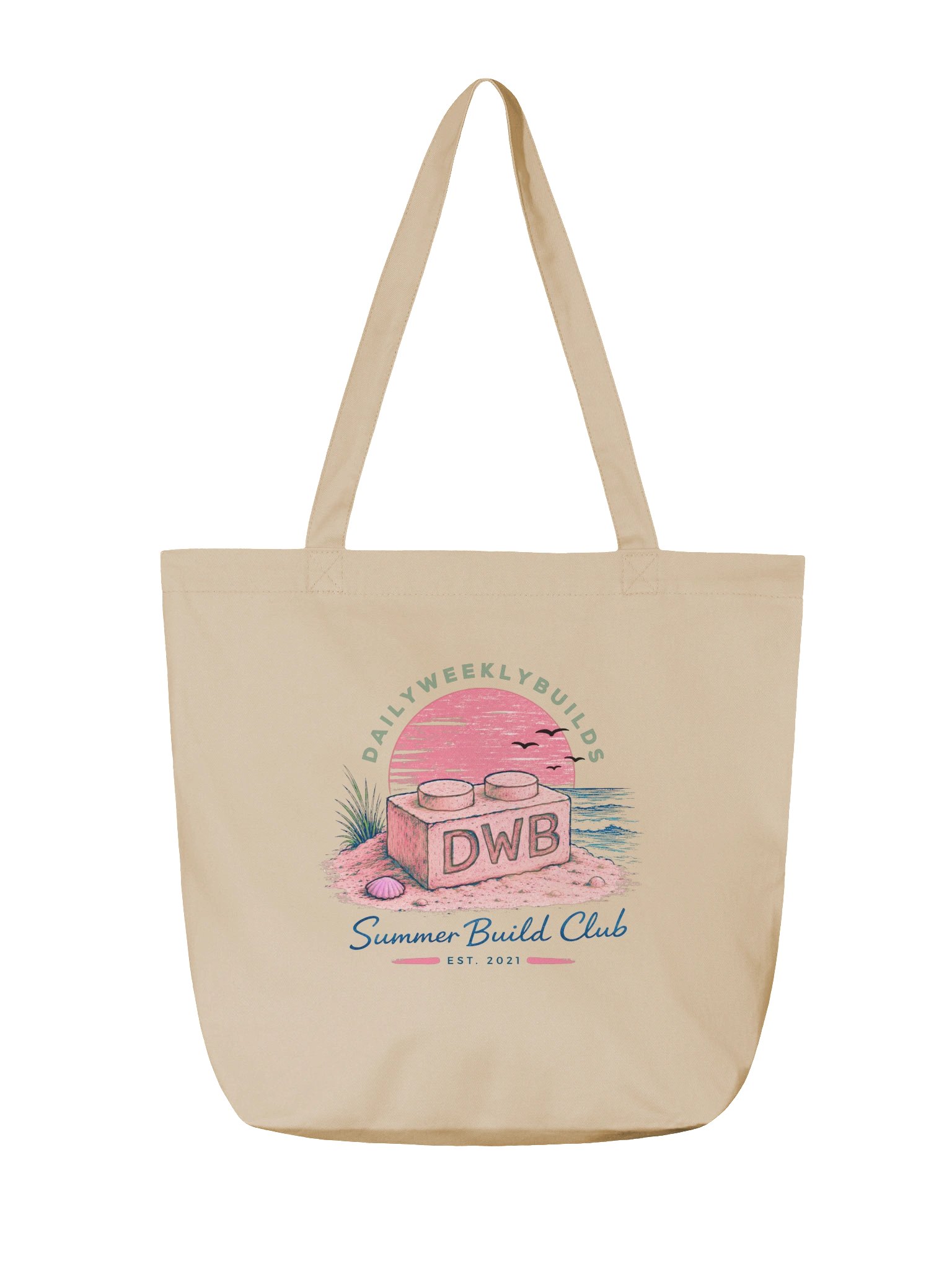 Summer Build Club Tote Bag (Pink Edition) product image (2)
