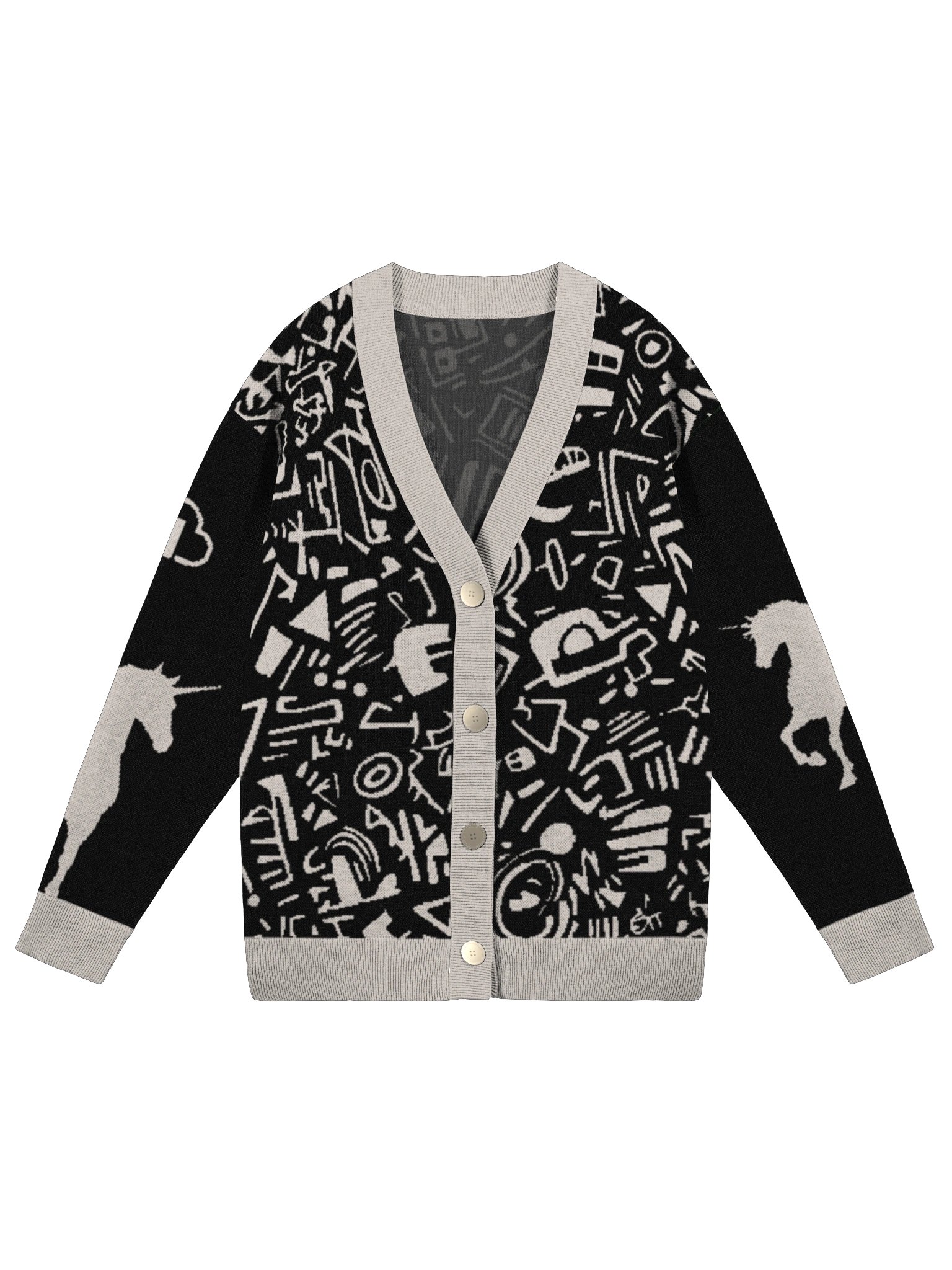 Knitted Cardigan Without Pocket | Wild Horse Holiday Edition 25 product image (2)