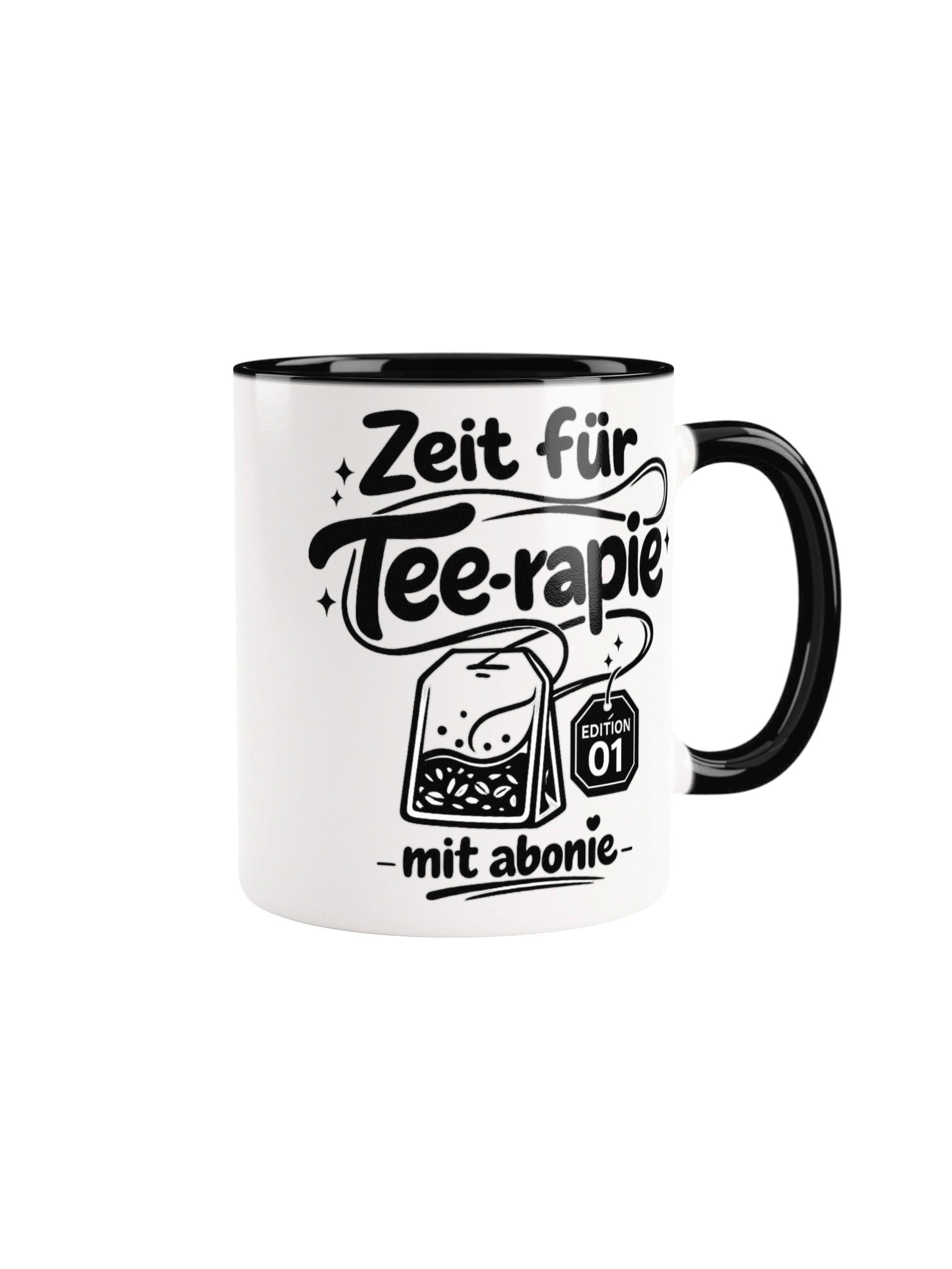 Zeit für Tee-rapie – Ceramic Mug product image (9)