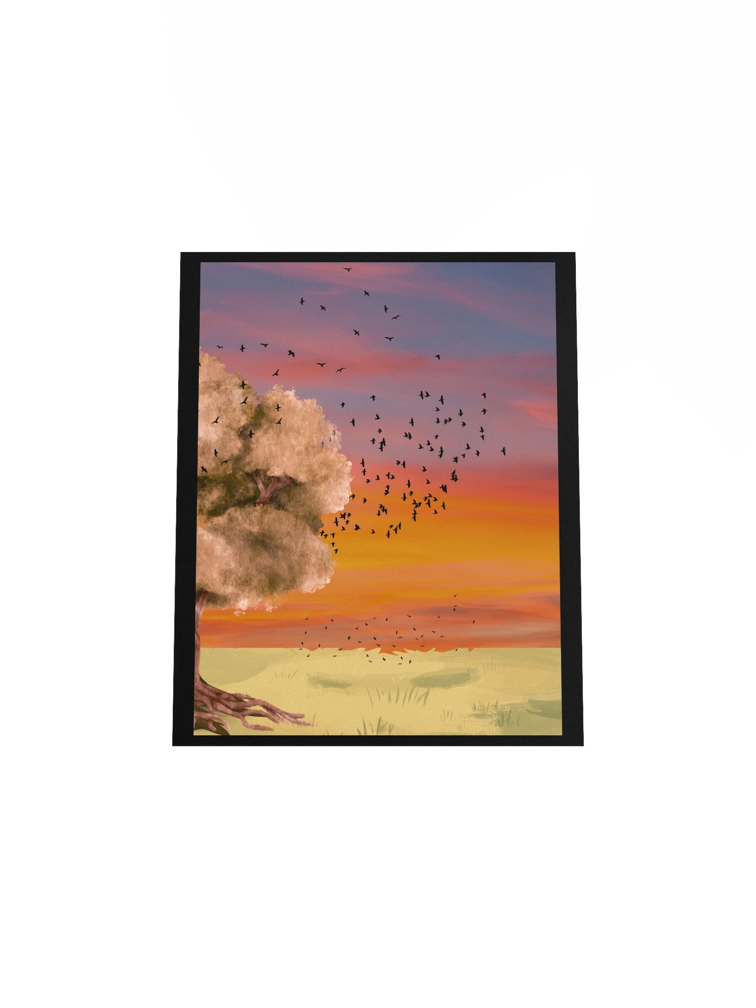 Starlings in Autumn Poster product image (17)
