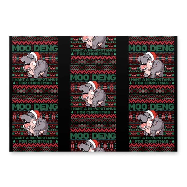 Hippo Wrapping Paper product image (2)