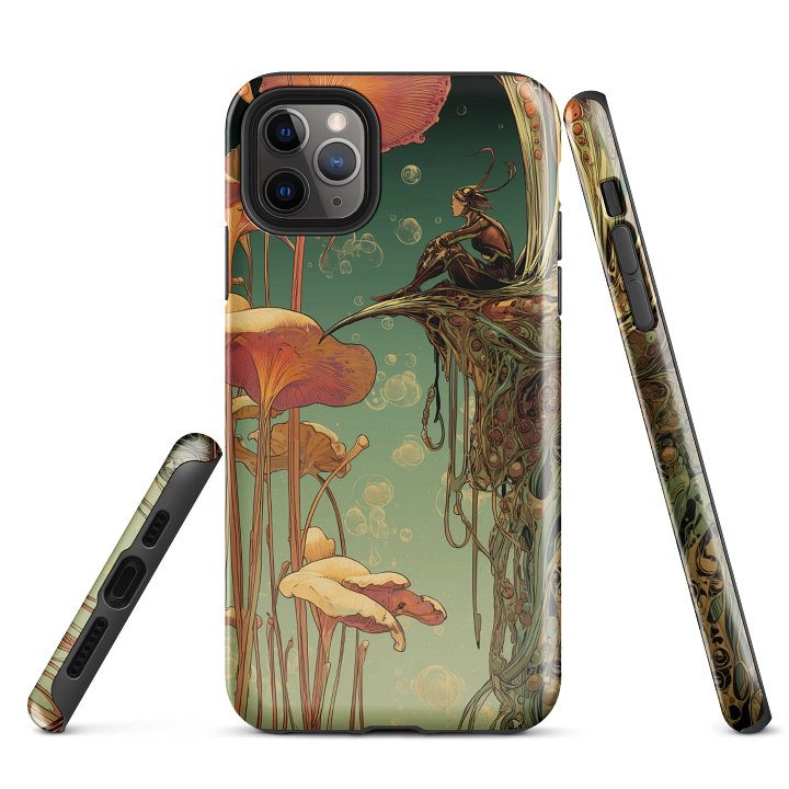 SporeSirens – Enchanted Grove Art Nouveau Phone Case product image (1)