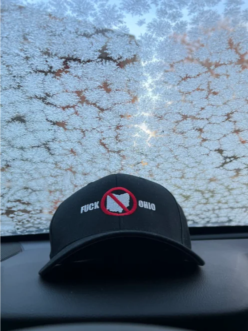 Fuck ohio Embroidered Flex Fit Hat product image (17)
