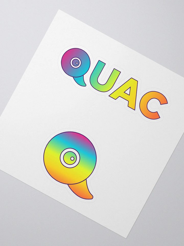QUAC Pride Stickers product image (2)