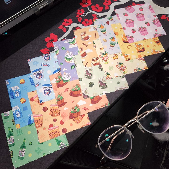 Micro Fiber Cloth - Zodiac Drinks Set product image (1)