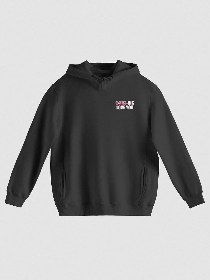 bleeping love you hoodie - men's product image (2)
