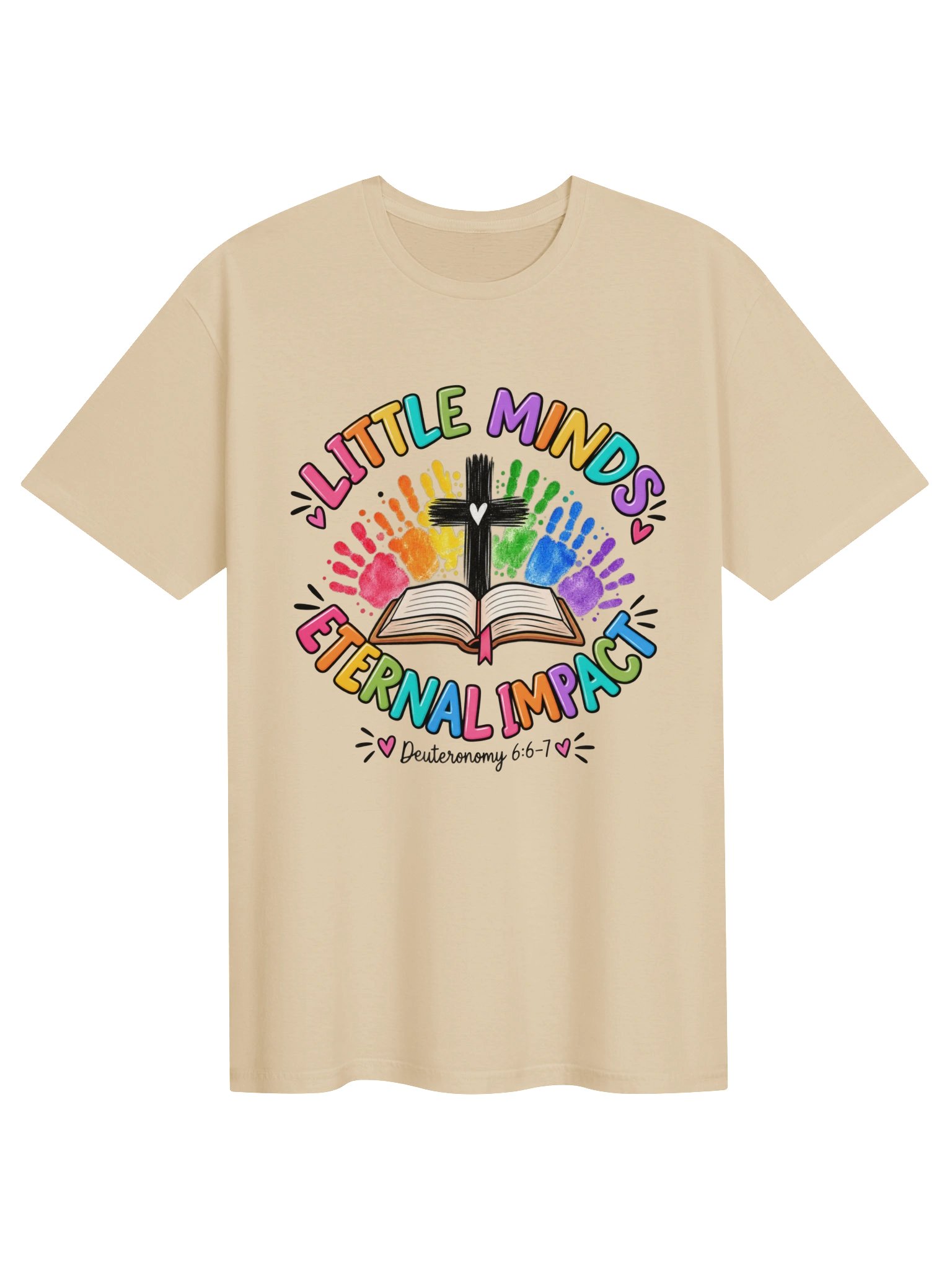 Little Minds, Eternal Impact Tee | Deuteronomy 6:6–7 product image (121)