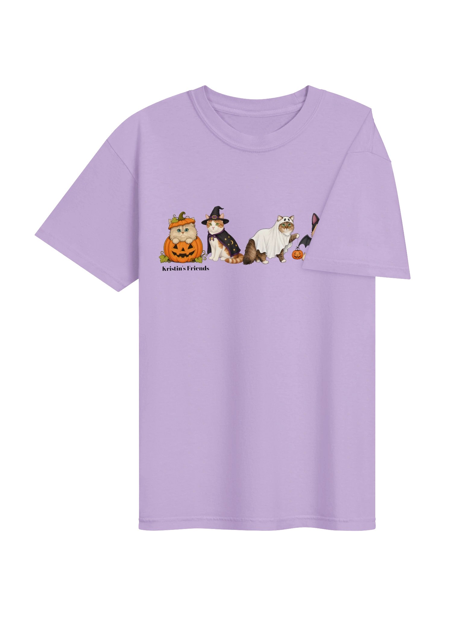 Kristin's Friends Halloween Cats T shirt product image (4)