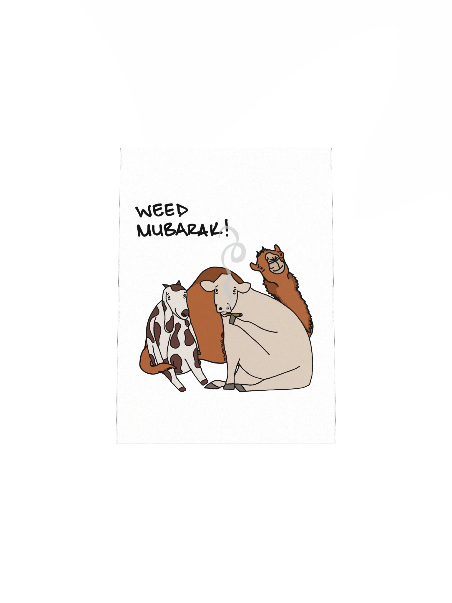 Weed (Eid) Mubarak: Goat, Cow and Camel Poster product image (4)
