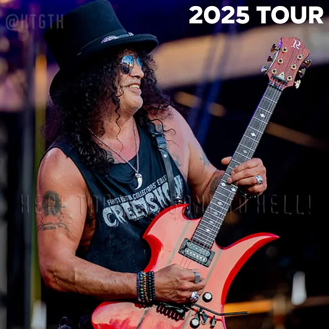 SLASH GNR 2025 TOUR TEES