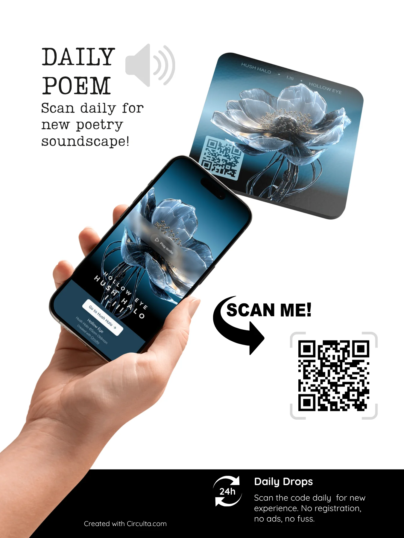 Hollow Eye, COASTER + Daily Poetry Experience [AUDIO] product image (3)