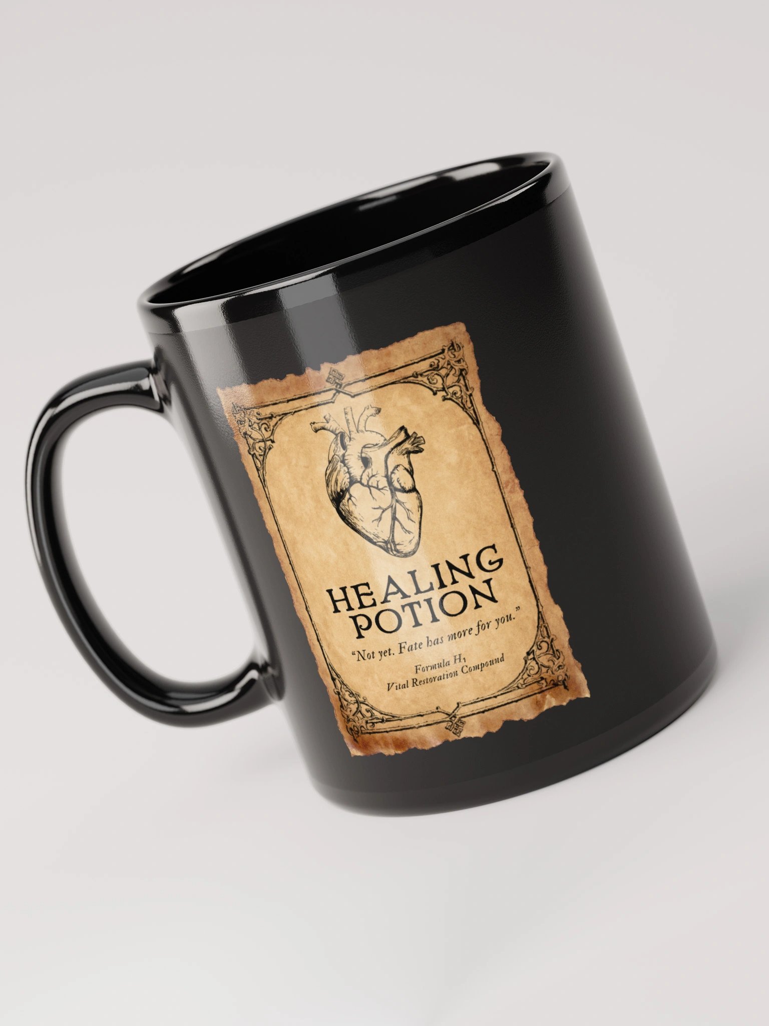 Dark Healing Potion Mug (Parchment Version) product image (3)