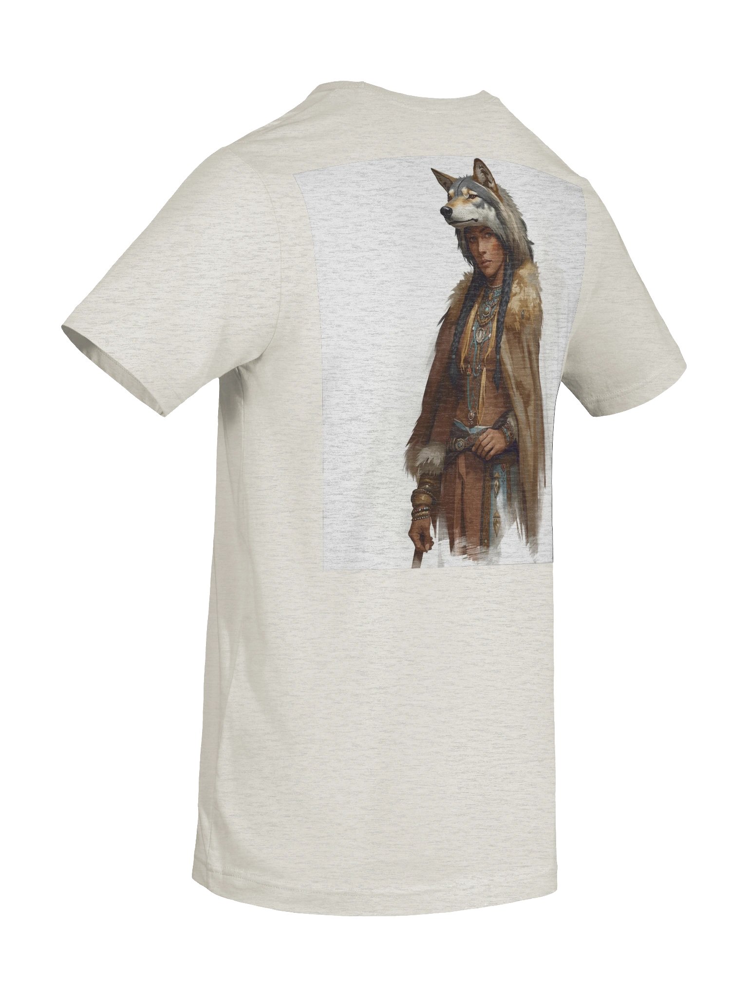 Mystic Eye amulet with an indian spirit guardian Feathers T-Shirt product image (10)