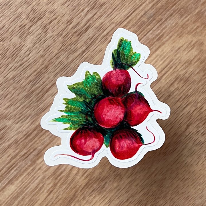 Radish sticker product image (1)
