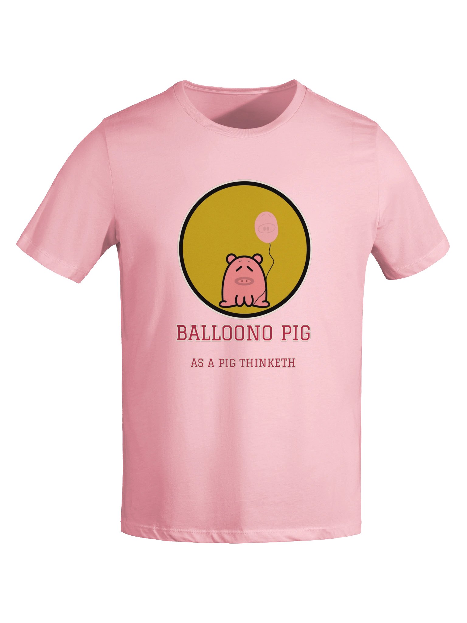 Balloono Pig Women's Tee | As a Pig Thinketh product image (7)