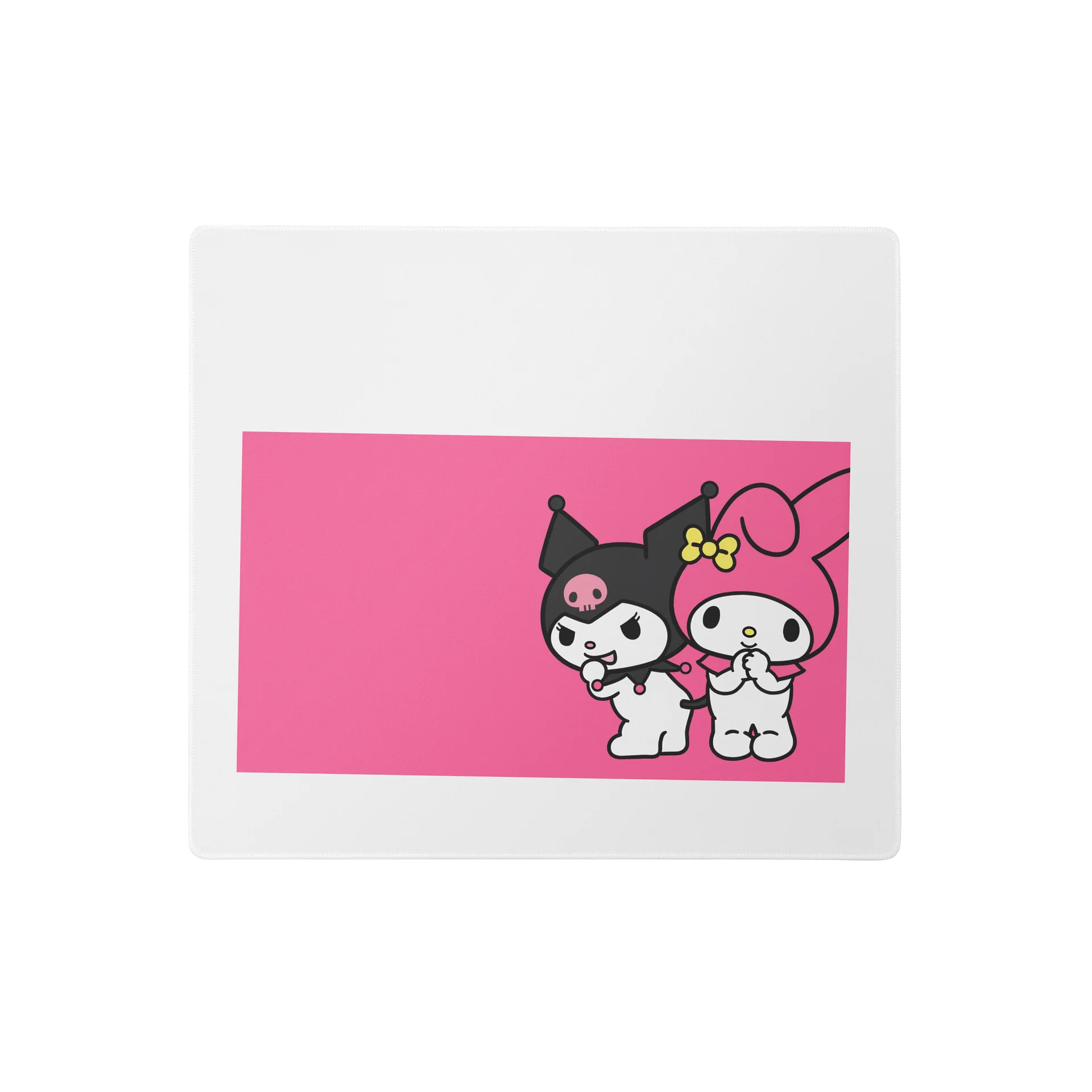 Cute Bunny Duo Melody Gaming Mouse Pad product image (1)