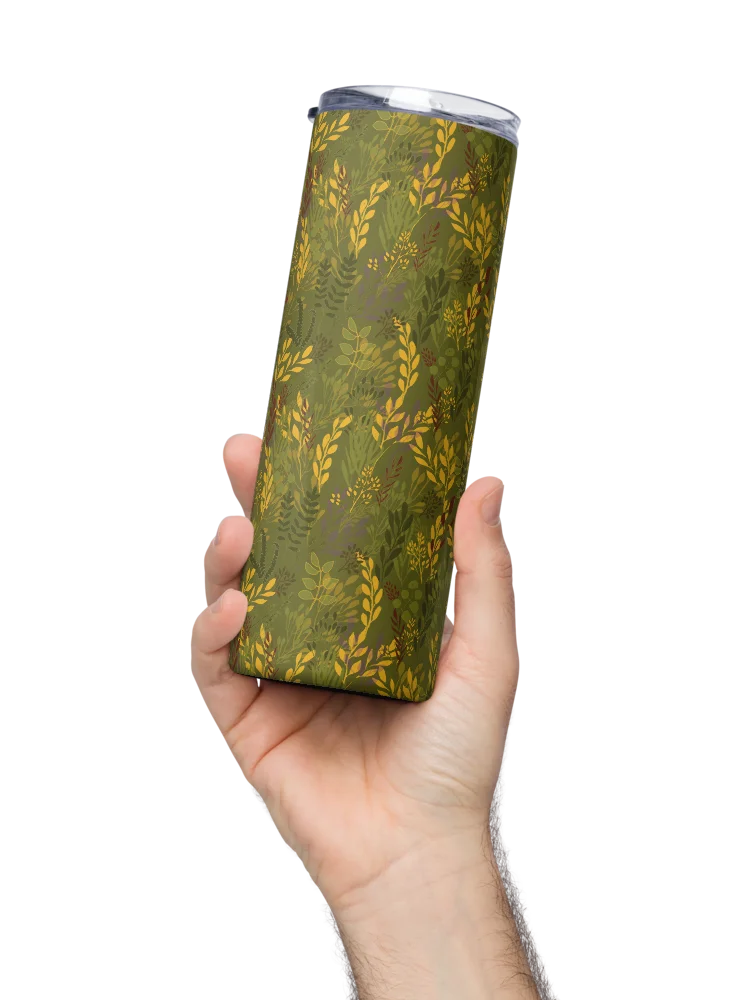 “Moving Meadows” 20-Ounce Stainless Steel Tumbler with Straw product image (2)