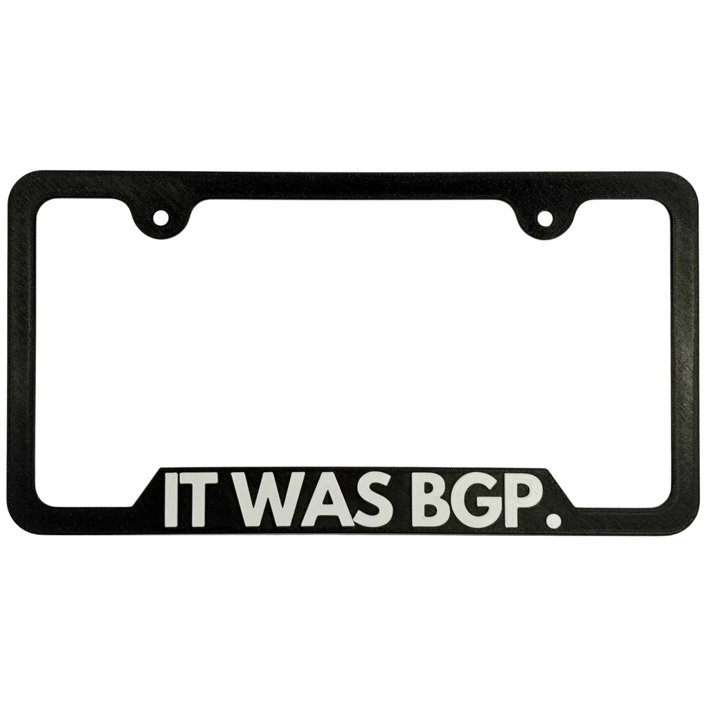 HLG License Plate Frames product image (3)
