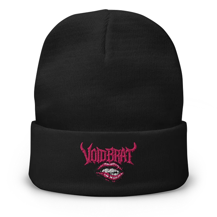The Void Brat Sequel Beanie [Blackout Version] product image (1)