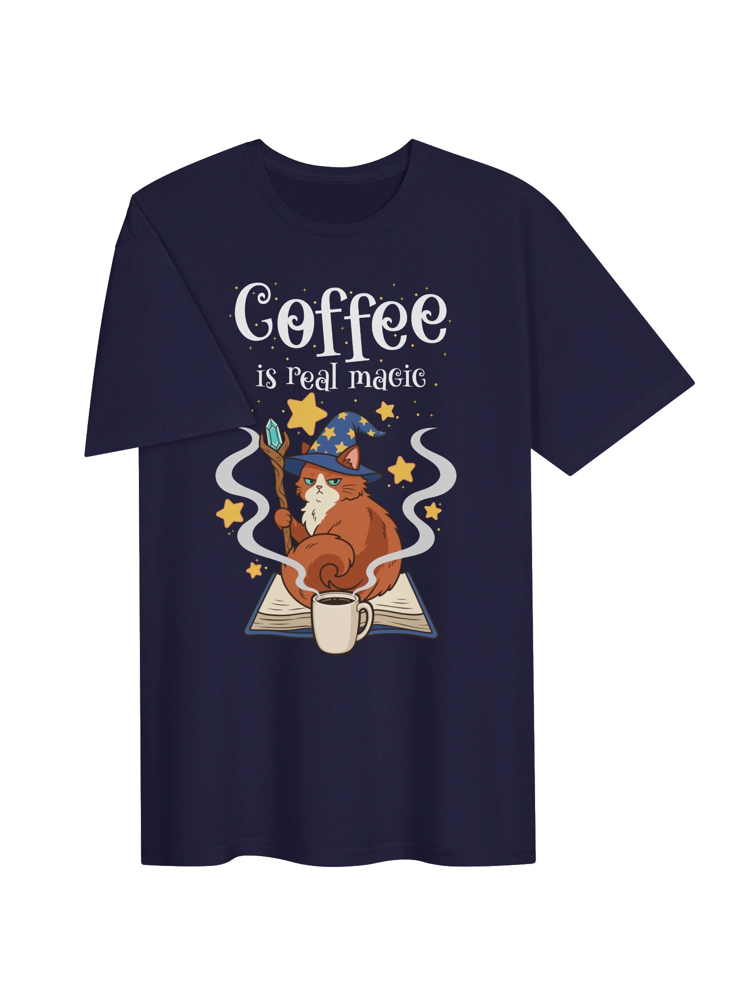 Coffee is Real Magic Tee product image (4)