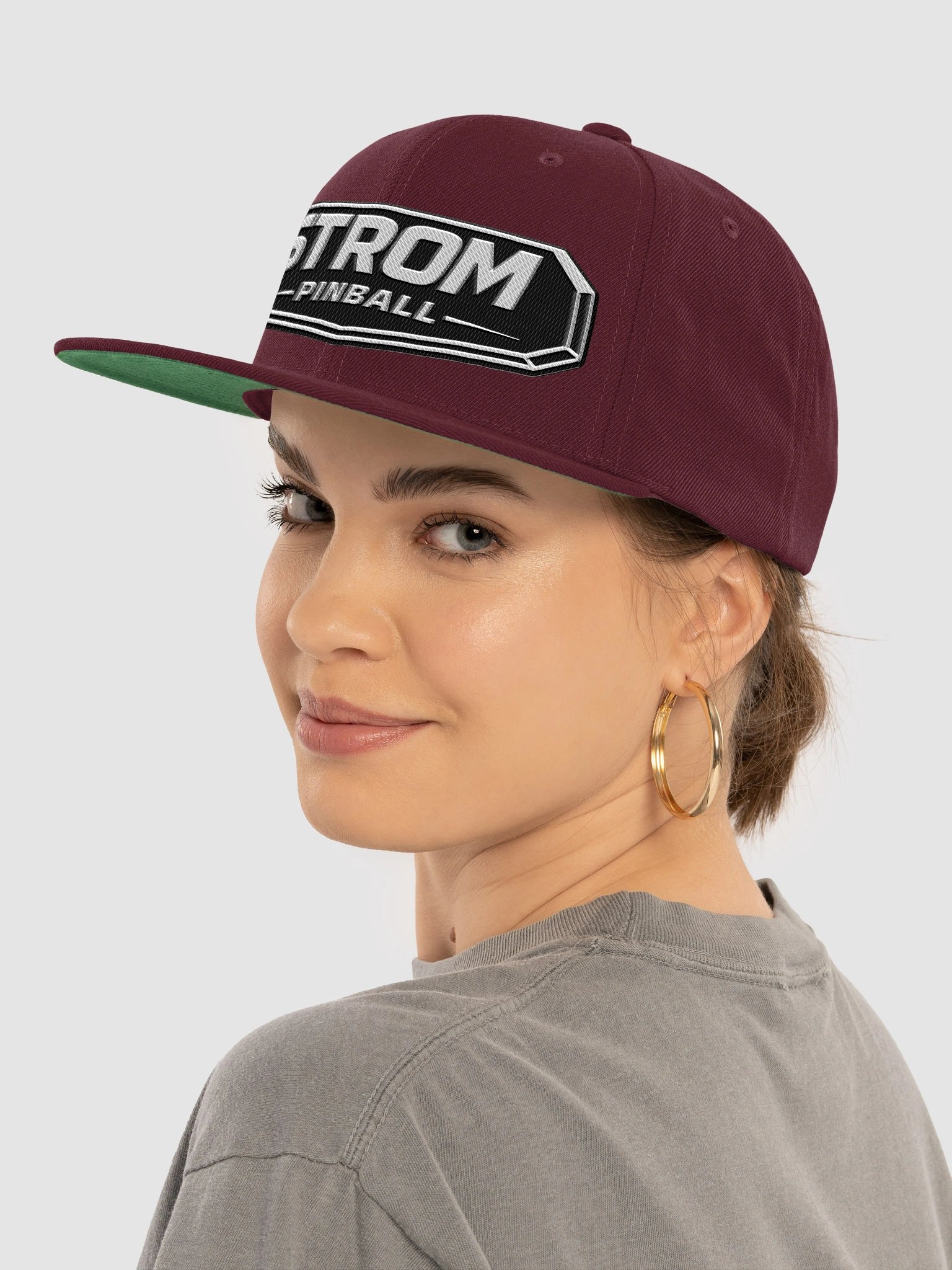 Strom Pinball Snap Back- Black Logo product image (5)