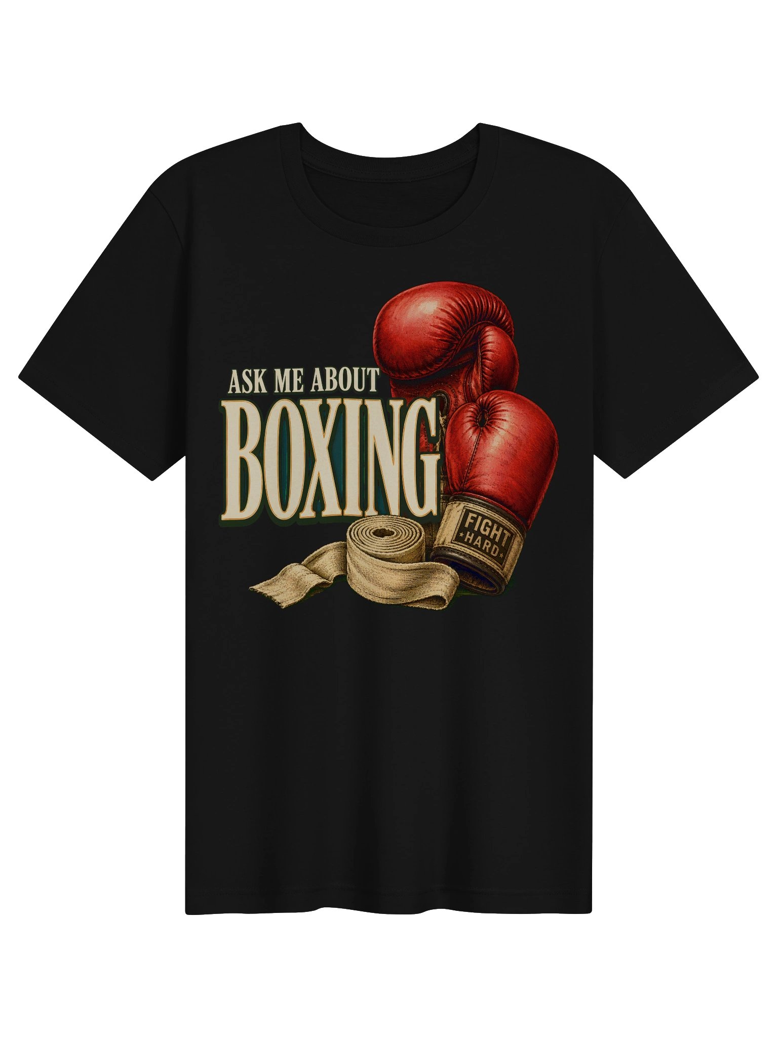 Ask Me About Boxing Tee product image (1)